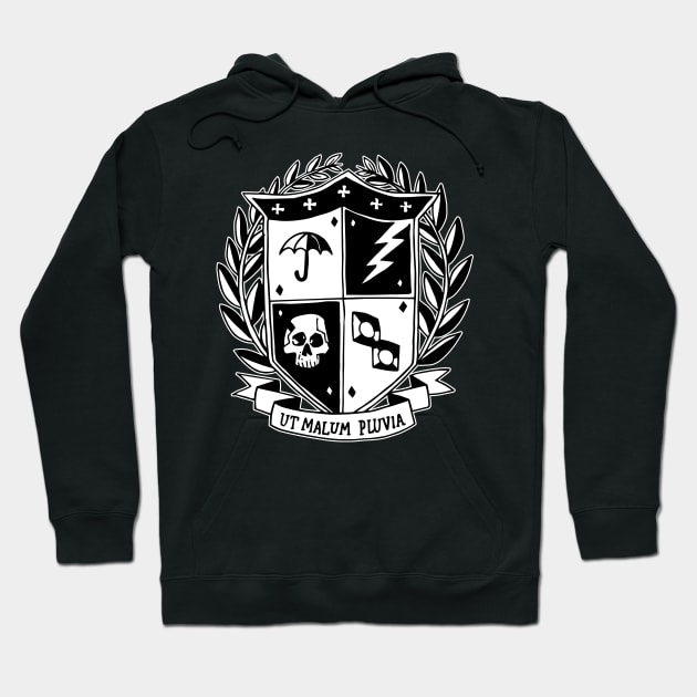 Umbrella Academy - School Crest [Front & Back] Hoodie by Dopamine Creative